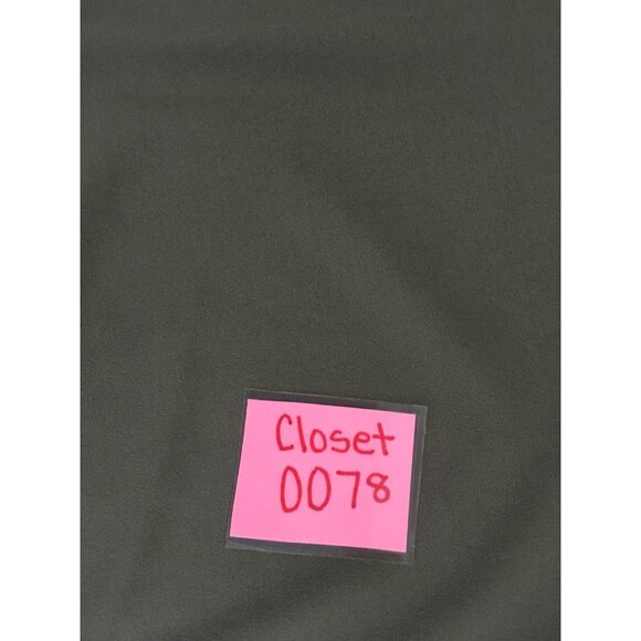 PrettyLittleThing Dress Women Size 24 Olive Green V neck Long Sleeves New w Tags - Picture 14 of 14